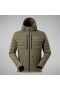 Heren Theran Hybrid Hooded Jacket - Donkergroen | Berghaus Insulated