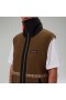  Heren/dames Rhynie Aztec fleece gilet -bruin/zwart | Berghaus-fleece