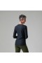  Dames 24/7 basislaag met lange mouwen en ronde hals - zwart | Berghaus T-shirts