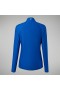  Dames 24/7 Tech T-shirt met lange mouwen en halve rits - blauw | Berghaus T-shirts