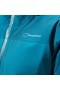  Dames Arnaby Hooded Waterproof Jacket Turquoise | Berghaus Waterproof