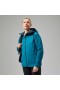  Dames Arnaby Hooded Waterproof Jacket Turquoise | Berghaus Waterproof