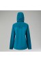 Dames Arnaby Hooded Waterproof Jacket Turquoise | Berghaus Waterproof