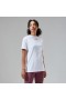 Dames Boyfriend Buttermere T-shirt met korte mouwen, wit | Berghaus T-shirts