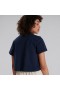  Dames cropped T-shirt met korte mouwen - donkerblauw | Berghaus T-shirts