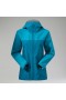 Dames Deluge Pro 3.0 waterdichte jas - donkerturkoois | Berghaus waterdicht