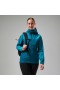 Dames Deluge Pro 3.0 waterdichte jas - donkerturkoois | Berghaus waterdicht