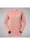  Dames Linear Landscape T-shirt met lange mouwen, roze | Berghaus T-shirts