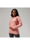  Dames Linear Landscape T-shirt met lange mouwen, roze | Berghaus T-shirts