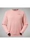  Dames Logo Crew Sweater Roze | Berghaus Sweatshirts