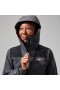  Vrouwen Paclite Dynak Jas - Grijs/Zwart | Berghaus Waterdicht