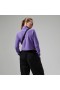  Dames URB Prism Cropped Half Zip Fleece - Paars | Berghaus Fleece