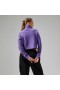  Dames URB Prism Cropped Half Zip Fleece - Paars | Berghaus Fleece