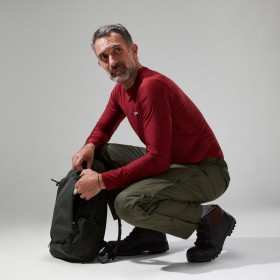  Heren Deluge 2.0 Pant - Donkergroen/Bruin | Berghaus Broeken