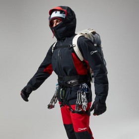  Heren MTN Seeker GTX Jas - Zwart/Rood | Berghaus Waterdicht