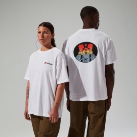  Cyclops T-shirt met korte mouwen voor heren/dames - wit | Berghaus T-shirts