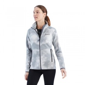 Dames Navala Fleece - Lichtgrijs / Wit | Berghaus Fleece