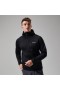  Miesten Carnot hupullinen takki -musta | Berghaus Fleece