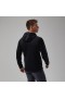  Miesten Carnot hupullinen takki -musta | Berghaus Fleece