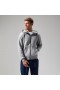  Miesten Logo FZ Hoody Tummanharmaa | Berghaus Fleece