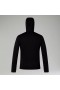 Miesten Ridge-Hiker hupullinen takki - musta | Berghaus-hupparit