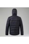  Miesten Silksworth hupullinen untuvatakki - musta | Berghaus Insulated