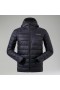  Miesten Silksworth hupullinen untuvatakki - musta | Berghaus Insulated