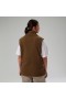  Miehet/naiset Rhynie Aztec Fleece Gilet -ruskea/musta | Berghaus Fleece