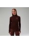 Naisten Ivyhill Half Zip Top - Ruskea | Berghaus T-paidat
