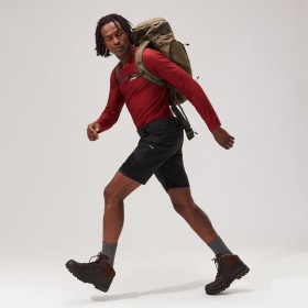  Miesten Ortler Short -Musta | Berghaus shortsit