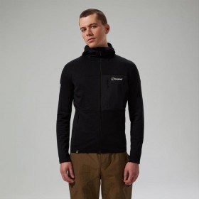 Miesten Ridge-Hiker hupullinen takki - musta | Berghaus-hupparit