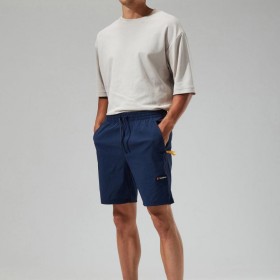  Miesten/naisten tuulishortsit 90 - tummansiniset | Berghaus-shortsit