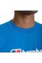 T-shirt Berghaus à grand logo pour hommes -Bleu | T-shirts Berghaus