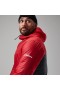  Sweat à capuche synthétique MTN Arete LB pour homme - Rouge/Noir | Berghaus Hoodies