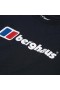  T-shirt noir bio pour homme avec grand logo classique | Berghaus T-shirts