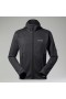  Veste polaire à capuche Pravitale Mountain 2.0 pour homme - Gris foncé/Noir | Berghaus Fleece
