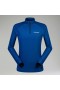  T-shirt technique à manches longues et demi-zip pour femme 247 - Bleu | T-shirts Berghaus