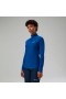  T-shirt technique à manches longues et demi-zip pour femme 247 - Bleu | T-shirts Berghaus