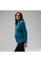  T-shirt technique de maternité à manches longues et demi-zip pour femme 24/7 - Turquoise | Berghaus T-Shirts