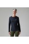  T-shirt technique manches longues femme 24/7 - Noir | Berghaus