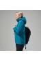  Veste imperméable à capuche Arnaby pour femme, turquoise | Berghaus Waterproof