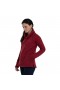  Polaire à demi-zip Canvey pour femme - Noir/Rouge | Berghaus Fleece