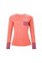  T-shirt technique à manches longues pour femme - Rose | Berghaus T-shirts