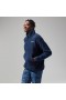  Pull Hawksker demi-zip pour femme - Bleu foncé | Berghaus Fleece