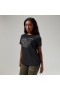  T-shirt extensible noir à motif paysage linéaire pour femme | T-shirts Berghaus