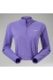  Polaire courte à demi-zip pour femme URB Prism - Violette | Berghaus Fleece