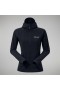  Veste à capuche zippée intégrale Urban Arrina pour femme - Noire | Berghaus Fleece