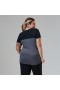  T-shirt technique Voyager pour femme, manches courtes, col rond - Gris foncé / Noir | T-shirts Berghaus