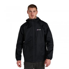  Veste imperméable légère Deluge pour homme - Noire | Berghaus Waterproof