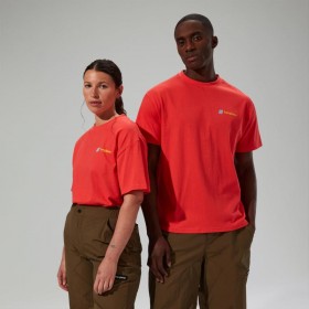 T-shirt à manches courtes Cyclope pour homme/femme - Rouge | T-shirts Berghaus